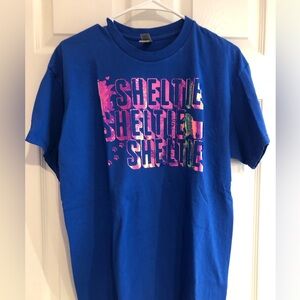 Sheltie Women’s Short-Sleeve T-Shirt, Size Large